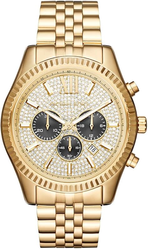 michael kors montre lexington|michael kors gold tone.